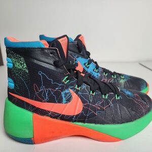 Nike High-Top Sneakers with Multicolor Design